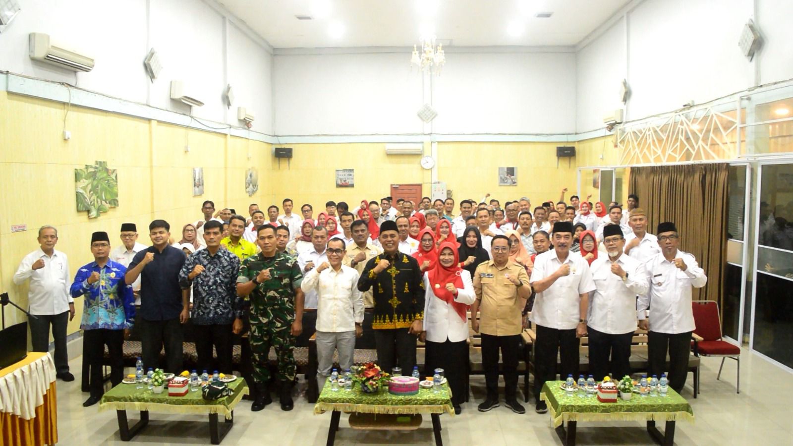PMI Inhil Lantik Ketua PMI Kecamatan Masa Bakti 2025–2030