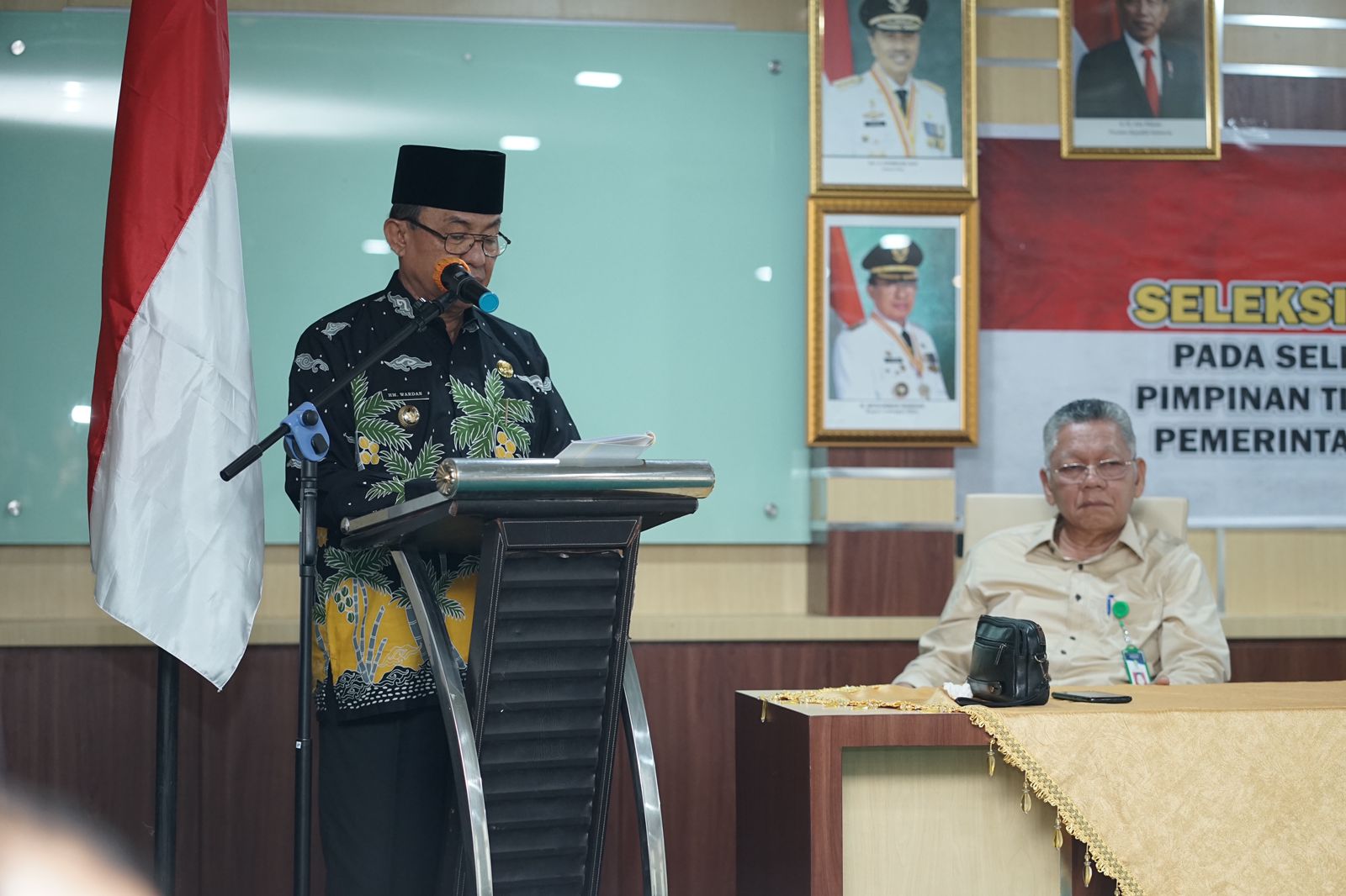 Bupati HM WARDAN Buka Secara Resmi Seleksi Terbuka Calon Pejabat Pimpinan Tinggi Pratama Di Lingkup Pemkab